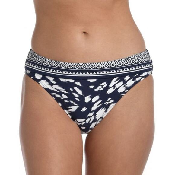 NWT La Blanca Women's Banded Hipster Bikini Swimsuit Bottom Size 12 - Picture 1 of 7